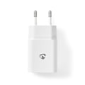 Miniatyrbild 6 av 10: Nedis Väggladdare | 12 W | Snabbladdnings funktion | 1x 2.4 A A | Antal utgångar: 1 | USB-A | Utan kabel | Single Voltage Output | Vit