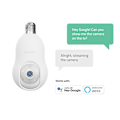 Pikkukuva 9 / 9: Hombli Smart Bulb Cam  White