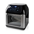 Miniatyrbillede 1 af 11: Nedis Hot Air Fryer | 12 l | Timer: 60 min | Antal forudindstillede programmer: 9 | Digital | Sort