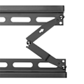 Miniatyrbillede 8 af 10: DELTACO Office, heavy-duty tilt foldable, 37"-80", 70kg, 200x200-600x4