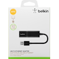 Miniatyrbild 1 av 2: Belkin USB 2.0 till Ethernet-adapter -USB-nätverkskort