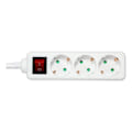 Pikkukuva 2 / 4: DELTACO outlet 3xCEE 7/3 1xCEE 7/7 switch 3m white