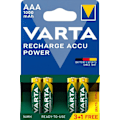 Miniatyrbild 2 av 4: Varta Recharge Charge Accu Power AAA 1000mAh 4 Pack (3+1)