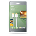 Pikkukuva 4 / 4: Nedis High Speed ​​HDMI ™ Kaapeli Ethernet | HDMI™ liitin | HDMI™ liitin | 4K@60Hz | ARC | 18 Gbps | 5.00 m | Pyöreä | PVC | Valkoinen | Laatikko