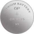Miniatyrbillede 3 af 3: GP Knapcelle Lithium CR2025, 4-pak