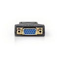 Miniatyrbillede 5 af 8: Nedis DisplayPort adapter | DisplayPort Han | VGA Hun | 1080p | Guldplateret | Lige | Runde | ABS | Antracit | Box