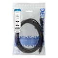 Pikkukuva 3 / 3: DELTACO USB 2.0 -kaapeli, Type C - Type C, 3m, musta