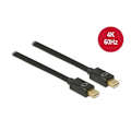 Miniatyrbillede 2 af 2: Delock Kabel Mini DisplayPort 1.2 Stecker > Mini DisplayPort Stecker 4