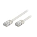 Miniatyrbillede 2 af 3: DELTACO U/UTP Cat6 patchkabel, <b>fladt</b>,  LSZH (Low Smoke Zero Hal