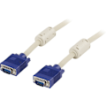 Miniatyrbillede 1 af 3: DELTACO Monitorkabel RGB HD15 han-15 han 1m