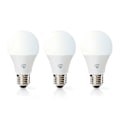 Miniatyrbillede 3 af 11: Nedis SmartLife LED-Pære | Wi-Fi | E27 | 806 lm | 9 W | Varm til kølig hvid | 2700 - 6500 K | Androidâ„¢ / IOS | Pære | 3 stk