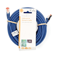 Miniatyrbild 4 av 4: Nedis CAT6 Nätverkskabel | RJ45 hane | RJ45 hane | S/FTP | 15.0 m | Rund | LSZH | Blå | Label