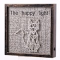 Pikkukuva 2 / 5: The Happy Light, LED-valolla varustettu taulu, Kettu
