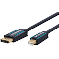 Pikkukuva 1 / 8: ClickTronic DisplayPort™ - mini DisplayPort™ -sovitinkaapeli premium-kaapeli | DisplayPort™-liitin mini DisplayPort™-liitin | 1,0 m | UHD 4K @ 60 Hz