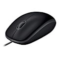 Miniatyrbild 2 av 2: LOGITECH B110 Silent Mouse right&left hand optical 3buttons wired USB