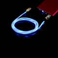 Miniatyrbillede 5 af 7: RICK&MORTY USB A til Lightning Light-Up 1,2m MFI Shock