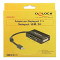 Pikkukuva 3 / 3: Delock Adapter mini Displayport 1.1 ma to Displayport/HDMI/DVI, black