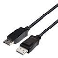 Miniatyrbillede 1 af 9: DELTACO DisplayPort cable, DP 1.4, 8K@60Hz, 1m, black