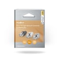 Miniatyrbillede 7 af 7: Nedis RJ45-stik | RJ45 Pass Through | Fast/strenget FTP CAT6 | Lige | Guldplateret | 10 stk. | PVC | Grå / Hvid / Sort | Box