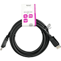 Pikkukuva 8 / 9: DELTACO DisplayPort cable, DP 1.4, 8K@60Hz, 3m, black