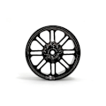 Pikkukuva 2 / 5: 8 Spoke Wheel Black Chrome (83X56Mm/2Pcs)