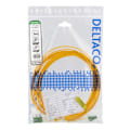 Pikkukuva 3 / 3: DELTACO OS2-kuitukaapeli, LC – LC, duplex, yksimuoto, APC, 9/125, 5m