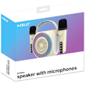 Pikkukuva 6 / 6: Celly Partymic2 Trådlös högtalare RGB + 2 trådl. mikrofoner