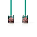 Pikkukuva 3 / 4: Nedis CAT6 Verkkokaapeli | RJ45 uros | RJ45 uros | S/FTP | 15.0 m | Pyöreä | LSZH | Vihreä | Label