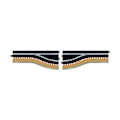 Miniatyrbillede 1 af 6: SCALEXTRIC Pit Lane - Left Hand (2)
