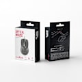 Miniatyrbild 6 av 6: Maxlife Home Office MXHM-01 optisk mus 1000 DPI 1,2 m svart