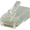 Miniatyrbillede 1 af 3: DELTACO RJ45 stik til patchkabel, Cat6 UTP, 2-delt, 20-pack