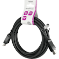 Pikkukuva 6 / 9: DELTACO DisplayPort cable, DP 1.4, 8K@60Hz, 3m, black