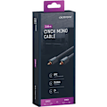 Pikkukuva 3 / 8: ClickTronic RCA-kaapeli, mono Premium-kaapeli | 1x cinch-pistoke  1x cin