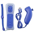 Miniatyrbillede 1 af 2: Remote Plus + Nunchuck till Wii-Wii U, Mörkblå