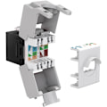 Pikkukuva 5 / 5: Goobay Keystone-modul RJ45 CAT 6A, UTP 16,5 mm bred, krokodiltyp, för verktygslös IDC-montering