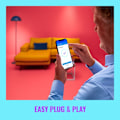 Miniatyrbild 8 av 10: WiZ WiFi Panel Square 36W 3400lm Varm-kallvit