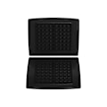 Pikkukuva 4 / 4: FRITEL Plate set for Belgian waffles Gray