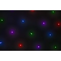 Miniatyrbillede 3 af 7: Net lyskæde, udendørs, 120 x 150 cm, 45 LED, adapter, Multi farvet