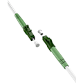 Miniatyrbild 5 av 7: Goobay Fiberoptisk kabel (FTTH), Singlemode (OS2) White, vit (Simplex), 0,5 m plugg LC-APC (8°) > plugg LC-APC (8°), halogenfri kabelhölje (LSZH)