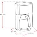 Pikkukuva 5 / 6: Melitta Termosbryggare LOOK 5.0 THERM TIMER, SVART