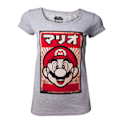 Pikkukuva 2 / 2: Bioworld Nintendo Propganda Mario Naisten T-paita, XS