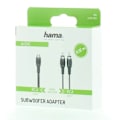 Pikkukuva 3 / 3: Hama Adapter Audio Subwoofer 2x RCA Plugs to RCA Socket