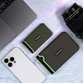 Pikkukuva 5 / 9: Transcend Portabel SSD ESD380C USB-C 2TB (R/W 2000 MB/s)