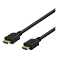 Pikkukuva 2 / 4: DELTACO High-Speed HDMI -kaapeli, 5m, Ethernet, 4K UHD, musta