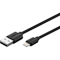 Miniatyrbillede 5 af 7: Goobay Apple Lightning billadare (12 W) Adapter för billaddare och Apple Lightning-kabel 1,0 m (svart)