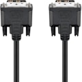 Miniatyrbillede 1 af 4: Goobay DVI-D Full HD-kabel Single Link, forniklet DVI-D-stik enkelt link (18 + 1 ben) > DVI-D-stik enkelt link (18 + 1 ben), 2 m