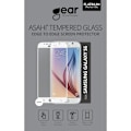 Miniatyrbillede 1 af 3: GEAR Hærdet Glas 3D Full Cover Hvid Samsung S6 Transparent
