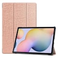 Miniatyrbillede 1 af 5: Tri-fold etui med stativfunktion til Galaxy Tab S7 Plus 12,4"", Mørkrosa Rosa
