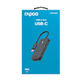 Miniatyrbillede 8 af 8: Rapoo UCH-4002 USB-C til USB-C Hub