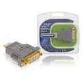 Pikkukuva 3 / 10: Bandridge High Speed HDMI Sovitin HDMI-Liitin - DVI-D 24 + 1-Pin Naaras Harmaa